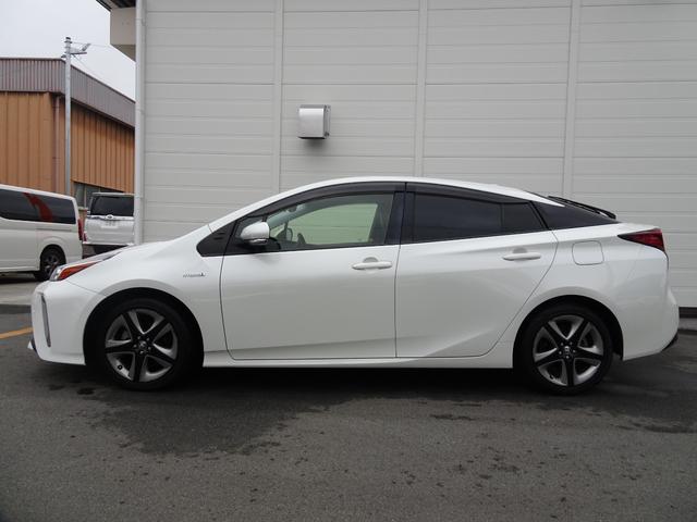 プリウス Ｓツーリングセレクション　ワンオーナー・ＴＳＳ（対車両・歩行者）ＩＣＳ・８インチＳＤナビ・バックモニター・ＥＴＣ・ドラレコ・Ｂｌｕｅｔｏｏｔｈオーディオ・合皮シート・シートヒーター・純正アルミ・保証書・取説・ロングラン保証（8枚目）