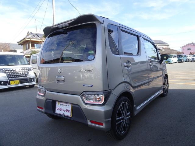 ワゴンＲスティングレー ハイブリッドＴ　衝突軽減ブレーキ・ＳＤナビ・バックモニター・ＥＴＣ・Ｂｌｕｅｔｏｏｔｈオーディオ・スマートキー・プッシュスタート・オートエアコン・シートヒーター・ヘッドアップディスプレイ・保証書・取説・ロングラン保証（11枚目）