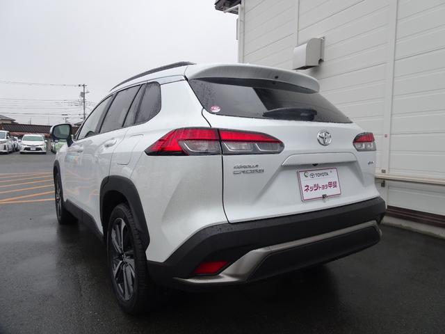 カローラクロス ハイブリッド　Ｚ　ワンオーナー・ＴＳＳ（対車両・歩行者）ＩＣＳ・ＴＣナビ・バックモニター・ＥＴＣ・Ｂｌｕｅｔｏｏｔｈオーディオ・パノラマルーフ・パワーバックドア・シートヒーター・純正アルミ・保証書・取説・ロングラン保証（9枚目）
