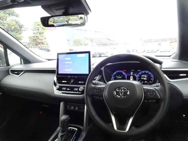 カローラクロス ハイブリッド　Ｚ　ワンオーナー・ＴＳＳ（対車両・歩行者）ＩＣＳ・ＴＣナビ・バックモニター・ＥＴＣ・Ｂｌｕｅｔｏｏｔｈオーディオ・パノラマルーフ・パワーバックドア・シートヒーター・純正アルミ・保証書・取説・ロングラン保証（41枚目）