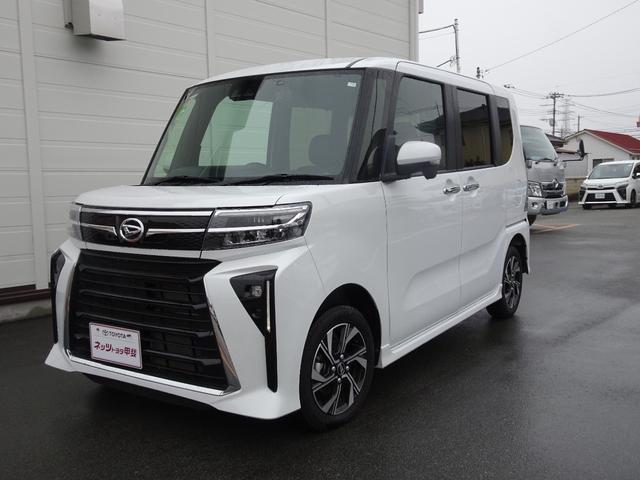 タント カスタムＸ　スマアシ（対車両・歩行者）踏み間違い防止・ＳＤナビ・ＥＴＣ・両側パワースライドドア・スマートキー・プッシュスタート・シートヒーター・純正アルミホイール・シートバックテーブル・保証書取説・ロングラン保証（4枚目）