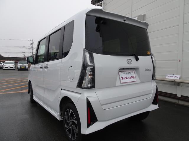 タント カスタムＸ　スマアシ（対車両・歩行者）踏み間違い防止・ＳＤナビ・ＥＴＣ・両側パワースライドドア・スマートキー・プッシュスタート・シートヒーター・純正アルミホイール・シートバックテーブル・保証書取説・ロングラン保証（8枚目）