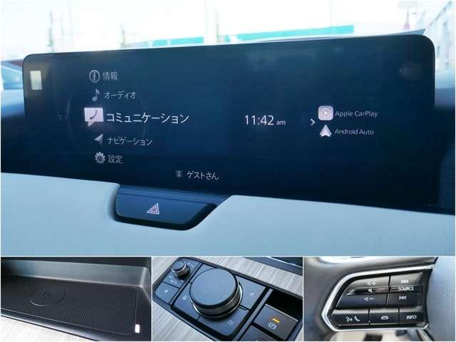 ＣＸ－６０ ３．３　ＸＤハイブリッド　エクスクルーシブ　モダン　ディーゼ　ホワイトレザー内装　ＢＯＳＥ　３６０ビュー（12枚目）
