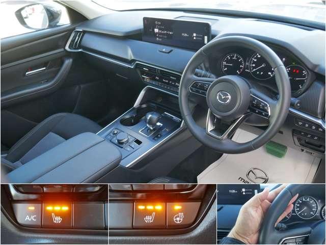 ＣＸ－６０ ３．３　ＸＤ　Ｓパッケージ　ディーゼルターボ　４ＷＤ　元試乗車　セ－フティシ－スル－　３６０ビュー（4枚目）