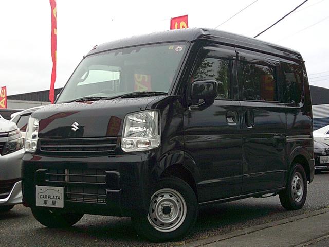 エブリイ ジョイン　パートタイム４ＷＤ　走行１５．６２４ｋｍ　デュアルカメラブレーキ　リヤパーキングセンサー　車線逸脱警報　大型オーバーヘッドコンソール　パナソニックナビＴＶ　Ｂｌｕｅｔｏｏｔｈ　ＤＶＤ再生　キーレス（5枚目）