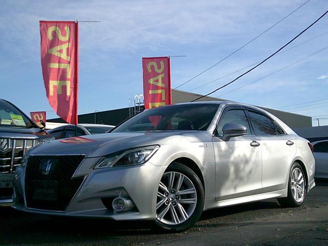 クラウンハイブリッド アスリートＳ　プリクラッシュセーフティ　令和８年１月車検　純正ナビＴＶ　Ｂｌｕｅｔｏｏｔｈ　音楽録音　ＤＶＤ再生　Ｂカメラ　レーダークルコン　スマートキー２個　ＥＴＣ車載器　ＨＩＤヘッドライト　純正１７インチアルミ（36枚目）