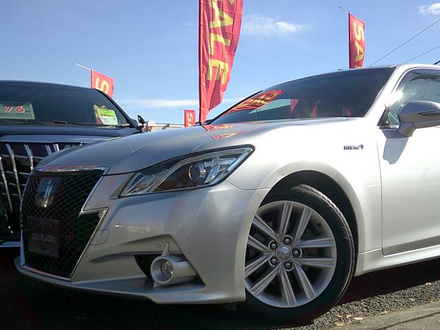 クラウンハイブリッド アスリートＳ　プリクラッシュセーフティ　令和８年１月車検　純正ナビＴＶ　Ｂｌｕｅｔｏｏｔｈ　音楽録音　ＤＶＤ再生　Ｂカメラ　レーダークルコン　スマートキー２個　ＥＴＣ車載器　ＨＩＤヘッドライト　純正１７インチアルミ（39枚目）