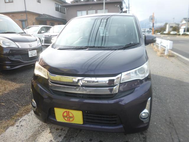 eKカスタム T e-アシスト 夏冬タイヤ付/衝突軽減装置付/車検登録2年付/スマートキー/タイミングチェーン/ナビTV/全周囲カメラ/ETC(2枚目)