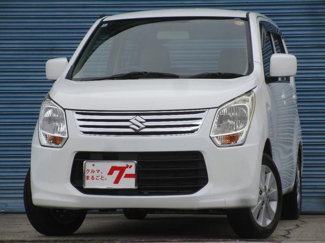 ワゴンＲ ＦＸ　４ＷＤ　ＣＶＴ　エネチャージ　アイドリングストップ　タイミングチェーン仕様　運転席シートヒーター　純正１４アルミホイール　オートエアコン　ＣＤプレイヤー　キーレス　ワンオーナー　禁煙車　整備記録簿（2枚目）