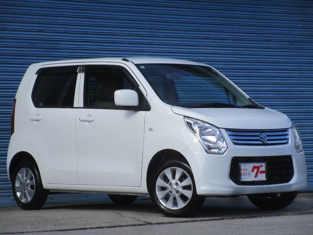 ワゴンＲ ＦＸ　４ＷＤ　ＣＶＴ　エネチャージ　アイドリングストップ　タイミングチェーン仕様　運転席シートヒーター　純正１４アルミホイール　オートエアコン　ＣＤプレイヤー　キーレス　ワンオーナー　禁煙車　整備記録簿（30枚目）