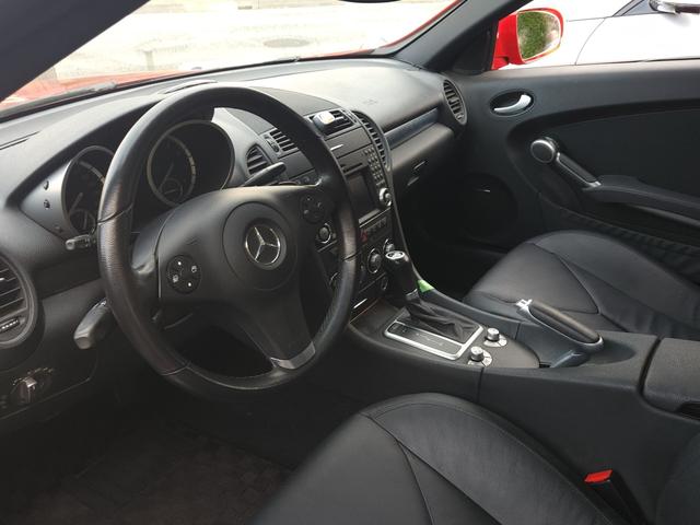 SLK  SLK350 左H 左ハンドル ブラックレザーシート 弊社買取(7枚目)