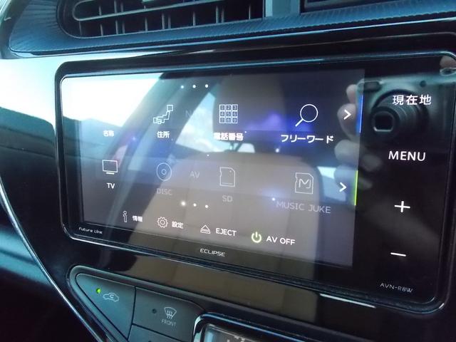 アクア リルヴィーS フロアAT ワンオーナー ナビ フルセグTV バックカメラ ドライブレコーダー プッシュスタート ETC シートヒーター アイドリングストップ ウインカーミラー 純正アルミホイール 純正フロアマット(9枚目)