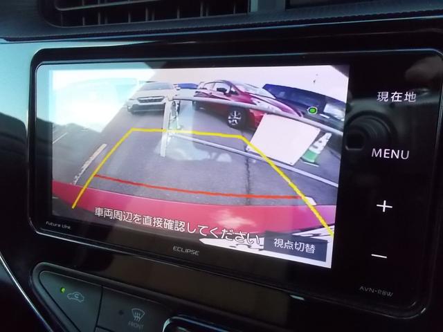 アクア リルヴィーS フロアAT ワンオーナー ナビ フルセグTV バックカメラ ドライブレコーダー プッシュスタート ETC シートヒーター アイドリングストップ ウインカーミラー 純正アルミホイール 純正フロアマット(10枚目)