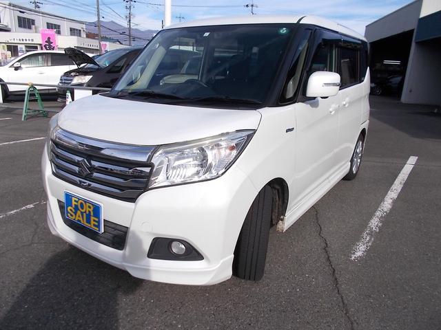 ソリオ ハイブリッドＭＺ　４ＷＤ　ワンオーナー　ナビ　バックカメラ　全方位モニター　両側電動スライドドア　プッシュスタート　ＥＴＣ　クルーズコントロール　シートヒーター　アイドリングストップ　純正アルミ　純正フロアマット（2枚目）