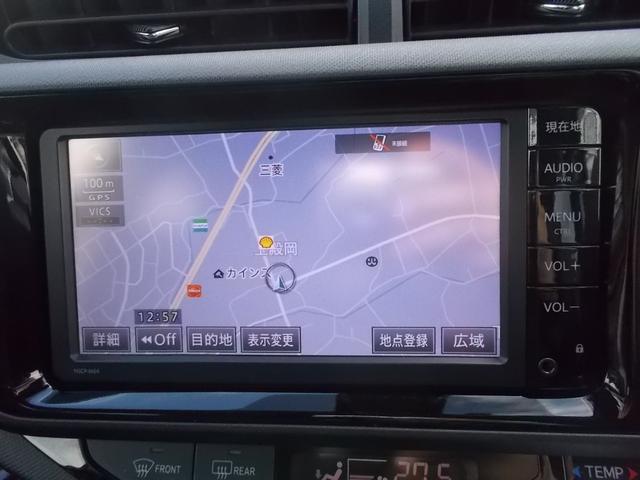 アクア Ｓ　ナビＴＶ　Ｂｌｕｅｔｏｏｔｈ接続　ＥＴＣ　レーンアシスト　衝突被害軽減ブレーキ　オートマチックハイビーム　キーレス　オートエアコン　アルミ　純正フロアマット　走行距離８．８万キロ　車検令和８年３月まで（6枚目）