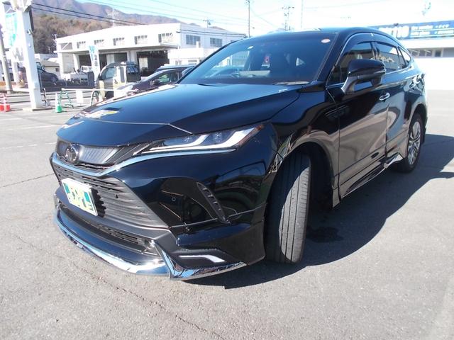 ハリアー Z レザーパッケージ 4WD ナビ フルセグTV バックカメラ エアロ 電動シート 革シート シートヒーター クルーズコントロール ETC プッシュスタート LEDヘッドライト 電動リアゲート 純正アルミ 純正フロアマット(2枚目)