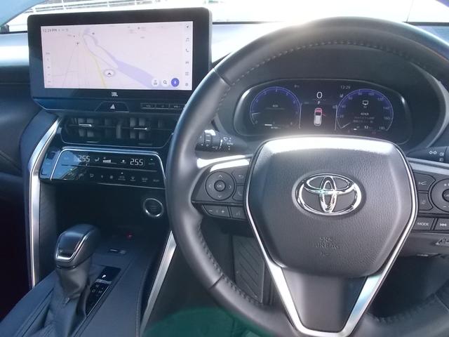 ハリアー Z レザーパッケージ 4WD ナビ フルセグTV バックカメラ エアロ 電動シート 革シート シートヒーター クルーズコントロール ETC プッシュスタート LEDヘッドライト 電動リアゲート 純正アルミ 純正フロアマット(6枚目)