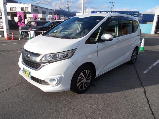 フリード＋ Ｇ　ナビ　フルセグＴＶ　バックカメラ　Ｂｌｕｅｔｏｏｔｈ　両側電動スライドドア　ＥＴＣ　ドライブレコーダー　オートエアコン　オートライト　プッシュスタート　純正アルミホイール　純正フロアマット（2枚目）