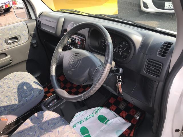 L カセット 軽自動車 ホワイト AT AC(9枚目)