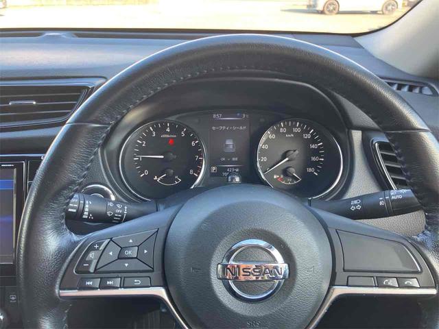 エクストレイル 20X 4WD ETC バックカメラ クリアランスソナー 衝突被害軽減システム ナビ TV オートライト 電動リアゲート アルミホイール スマートキー アイドリングストップ 電動格納ミラー CVT(4枚目)