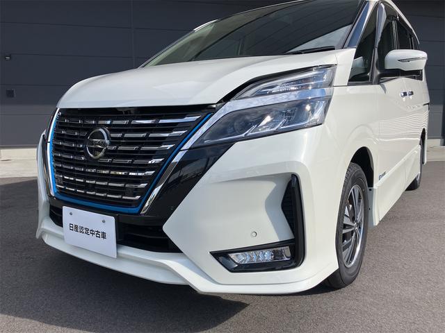 セレナ e-パワー ハイウェイスターV ETC 全周囲カメラ ナビ TV クリアランスソナー オートクルーズコントロール 衝突被害軽減システム 両側電動スライドドア オートライト LEDヘッドランプ スマートキー 電動格納ミラー 3列シート(44枚目)