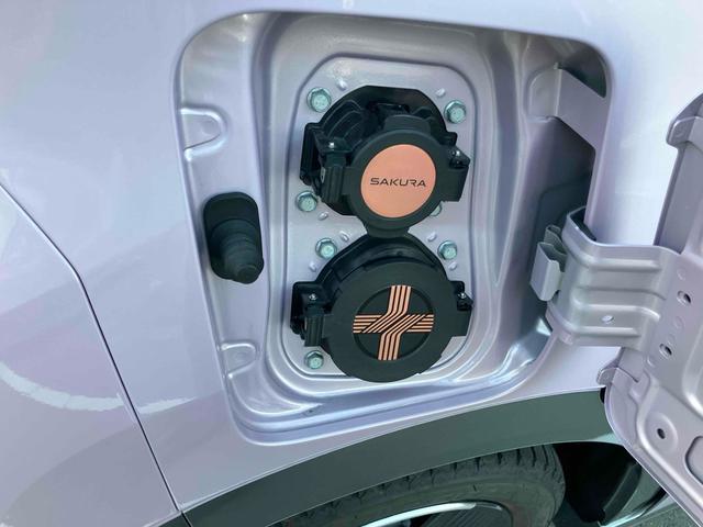 サクラ Ｘ　全周囲カメラ　ナビ　ＴＶ　クリアランスソナー　オートクルーズコントロール　衝突被害軽減システム　オートライト　ＬＥＤヘッドランプ　スマートキー　電動格納ミラー　シートヒーター　ベンチシート　ＣＶＴ（32枚目）