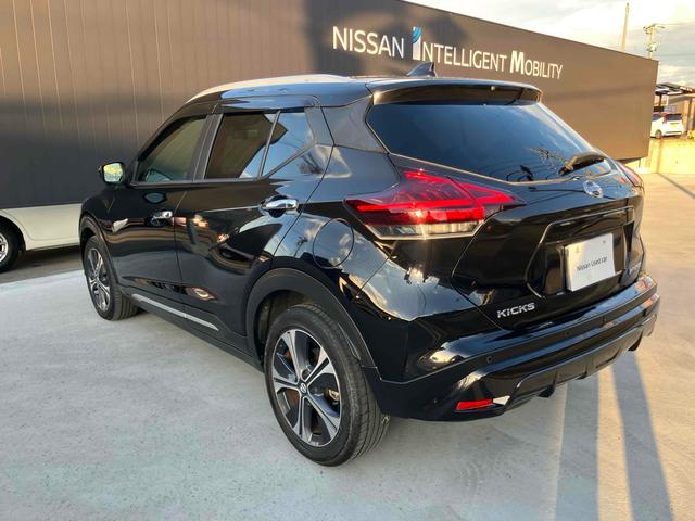 キックス Ｘ　ＥＴＣ　全周囲カメラ　ナビ　ＴＶ　クリアランスソナー　衝突被害軽減システム　オートライト　ＬＥＤヘッドランプ　ヘッドライトウォッシャー　スマートキー　電動格納ミラー　シートヒーター　ＣＶＴ（16枚目）