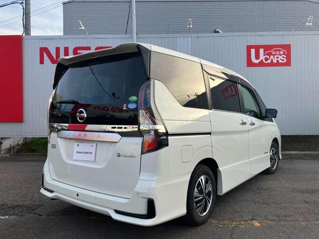 セレナ 1.2 e-POWER ハイウェイスター V 360°カメラ エマジェンシーブレーキ スマキー バックカメラ LED レーンアシスト ETC ドラレコ サイドカーテンエアバック フルオートエアコン アルミホイール エアバック メモリーナビ ABS(2枚目)