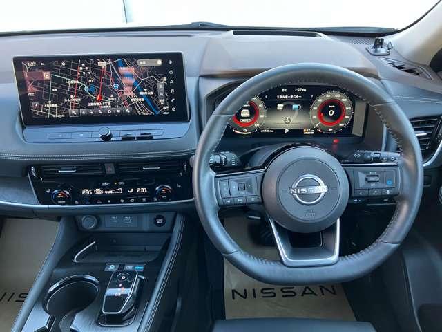 エクストレイル 1.5 G e-4ORCE 4WD パークアシスト 寒冷地仕様 LEDヘッドランプ ナビTV スマートキー レーダークルーズ LKA キーフリー ETC 4WD アルミホイール メモリーナビ ドライブレコーダー バックカメラ PS PW(8枚目)