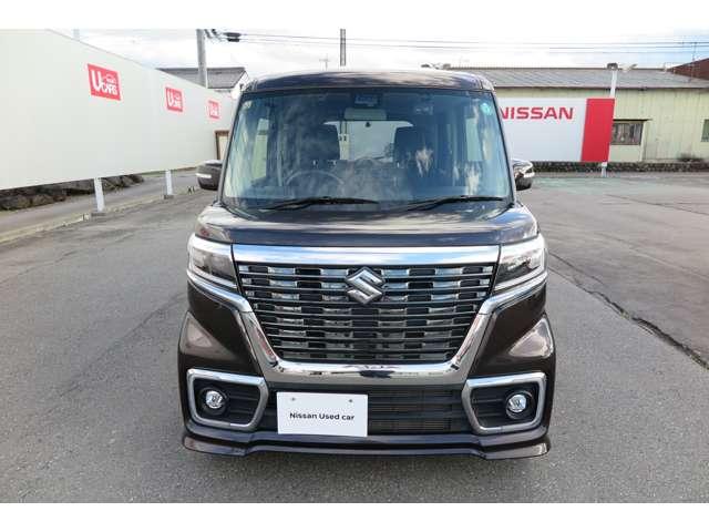 スペーシアカスタム ハイブリッドXS ドライブレコーダー ETC バックカメラ 両側電動スライドドア ナビ TV クリアランスソナー レーンアシスト 衝突被害軽減システム オートライト LEDヘッドランプ スマートキー(2枚目)