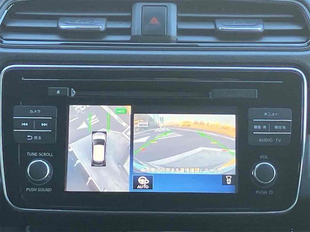 リーフ Ｇ　ＥＴＣ　全周囲カメラ　ナビ　ＴＶ　クリアランスソナー　オートクルーズコントロール　レーンアシスト　自動駐車システム　衝突被害軽減システム　アルミホイール　オートライト　ＬＥＤヘッドランプ　スマートキー（5枚目）