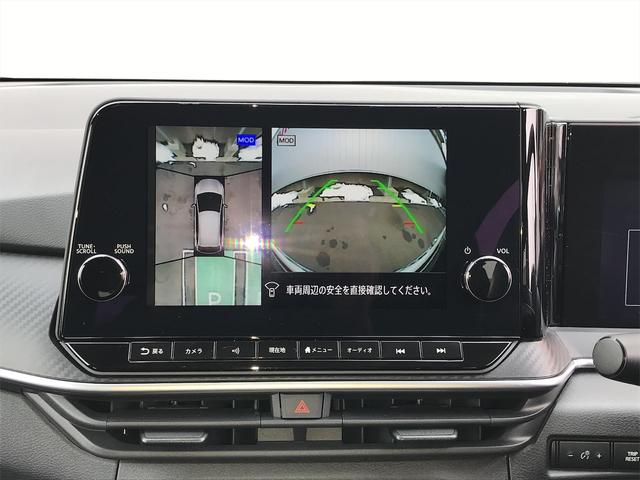 X アラウンドビューモニター 純正ナビ クリアランスソナー プロパイロット オートライト USB スマートキー アイドリングストップ 電動格納ミラー シートヒーター 盗難防止システム LEDヘッドライト(5枚目)