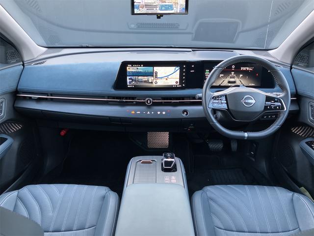 アリア Ｂ６　ｅ－４ＯＲＣＥ　４ＷＤ　全周囲カメラ　クリアランスソナー　レーンアシスト　パワーシート　自動駐車システム　衝突被害軽減システム　サンルーフ　ナビ　ＬＥＤヘッドランプ　アルミホイール　スマートキー　シートヒーター（2枚目）