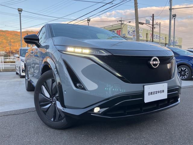 アリア Ｂ６　ｅ－４ＯＲＣＥ　４ＷＤ　全周囲カメラ　クリアランスソナー　レーンアシスト　パワーシート　自動駐車システム　衝突被害軽減システム　サンルーフ　ナビ　ＬＥＤヘッドランプ　アルミホイール　スマートキー　シートヒーター（36枚目）