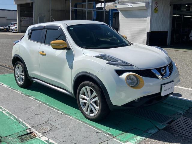 ジューク １５ＲＸ　Ｖセレクション　パーソナライゼーション　パールホワイトイエローアクセント（12枚目）