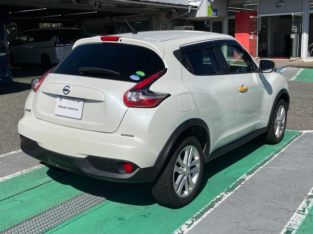 ジューク １５ＲＸ　Ｖセレクション　パーソナライゼーション　パールホワイトイエローアクセント（14枚目）