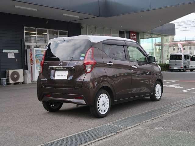 デイズ ボレロ X クリアランスソナー 衝突被害軽減システム オートライト スマートキー アイドリングストップ 電動格納ミラー ベンチシート CVT 盗難防止システム ABS ESC USB Bluetooth(3枚目)