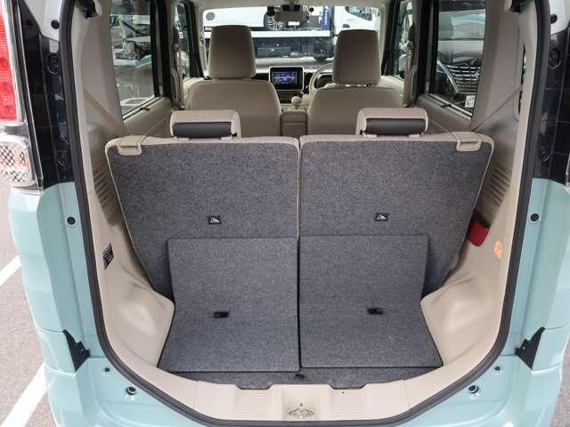 スペーシア ハイブリッドＸ　４ＷＤ　両側スライドドア　ナビ　クリアランスソナー　レーンアシスト　衝突被害軽減システム　スマートキー　電動格納ミラー　シートヒーター　ベンチシート　ＣＶＴ　盗難防止システム　ＡＢＳ　ＥＳＣ（17枚目）