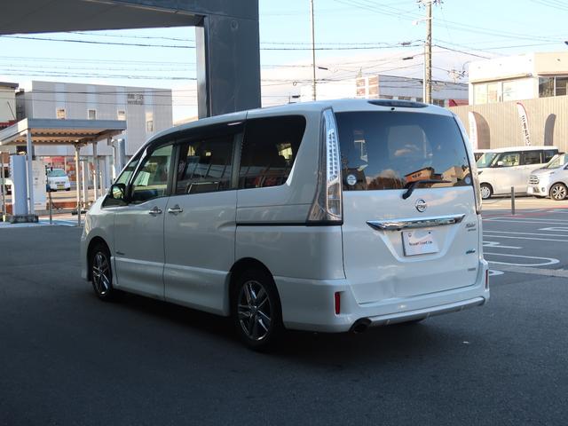 セレナ ライダー ブラックライン S-ハイブリッド ナビ TV オートクルーズコントロール 両側スライドドア HID スマートキー 後席モニター 3列シート CVT アルミホイール 盗難防止システム 衝突安全ボディ ABS ESC エアコン(15枚目)