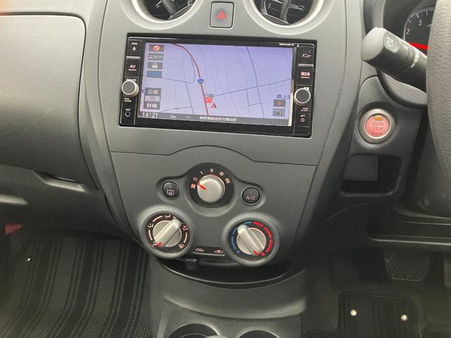 ノート Ｘ　ワンオ－ナ－　日産純正ナビ　ドライブレコーダー　全周囲カメラ　ＴＶ　クリアランスソナー　レーンアシスト　衝突被害軽減システム　オートライト　スマートキー　衝突安全ボディ　記録簿（17枚目）