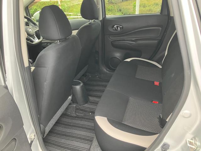 ノート Ｘ　ワンオ－ナ－　日産純正ナビ　ドライブレコーダー　全周囲カメラ　ＴＶ　クリアランスソナー　レーンアシスト　衝突被害軽減システム　オートライト　スマートキー　衝突安全ボディ　記録簿（46枚目）