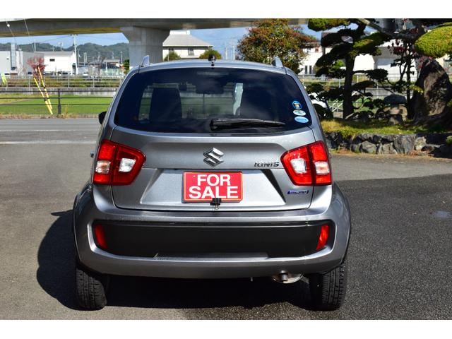 イグニス Ｆリミテッド　ユーザー仕入れ　８インチナビＴＶ　シートヒーター　衝突軽減装置　禁煙車　合皮シート　スマートキー　ＬＥＤヘッド　ＥＴＣ　クルコン　車線逸脱警報　オートライト　オートエアコン（5枚目）