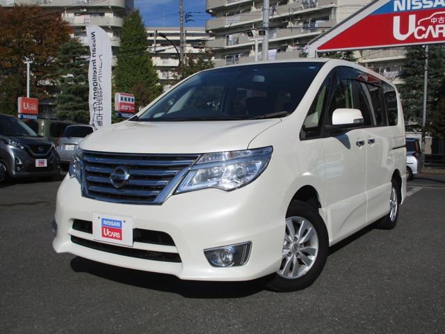 ハイウェイスター Vセレクション+セーフティ 4WD 純正大画面メモリーナビ 純正後席モニター バックカメラ ETC LEDライト 両側オートスライドドア オートクルーズ ステアリングスイッチ フォグランプ 純正15インチアルミ(1枚目)