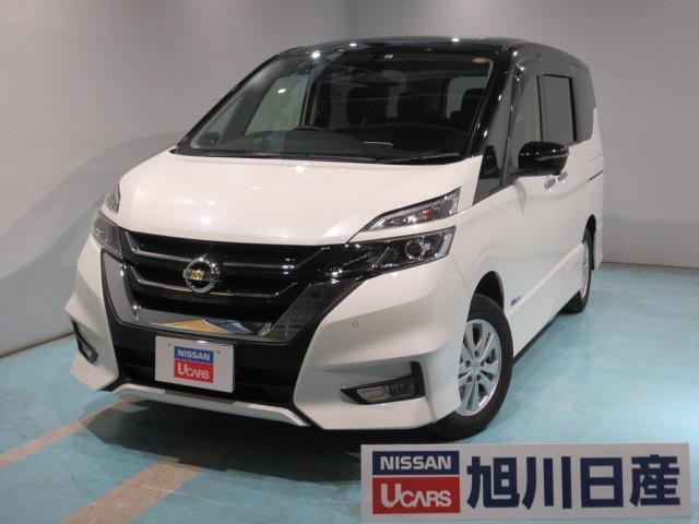 日産 セレナ２ ０ ハイウェイスター ４ｗｄ アラウンドビューモニター メモリーナビの中古車 車体価格232万円 17年式 走行5 8万キロ 車体色ホワイトブラック 北海道旭川市神居４条１ １ ３７ 旭川日産自動車 株 カーパーク神居の在庫 グーネット中古車