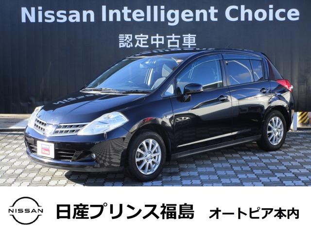 日産 ティーダ１ ５ １５ｍ ナビ バックカメラの中古車 10年式 走行7 1万キロ 車体色ブラック 福島県福島市本内南街道下２７ １ 日産 プリンス福島販売 株 オートピア本内の在庫 グーネット中古車