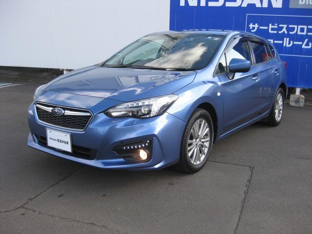 インプレッサスポーツ スバル １ ６ｉ ｌアイサイト ２ｗｄ 禁煙１オーナー 日産認定１年保証 内 走行無制限 アイサイトｖｅｒ ３ メーカーｏｐ ｏｐコードｑｆｃ キーレスアクセス ｌｅｄ クリアビューパック 他 ｓａａアルミ付冬タイヤも有 宮城県 １