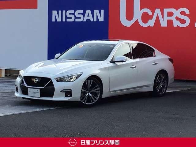 日産 スカイライン３ ０ｇｔタイプｓｐ 当社社用車使用 アラウンドモニター ｌｅｄライト サンルーフ ｅｔｃ ドライブレコーダー インテリジェントエマージェンシーブレーキ レーダークルコン ワンオーナーの中古車 車体価格349 8万円 19年式 走行2 9万キロ 車体色