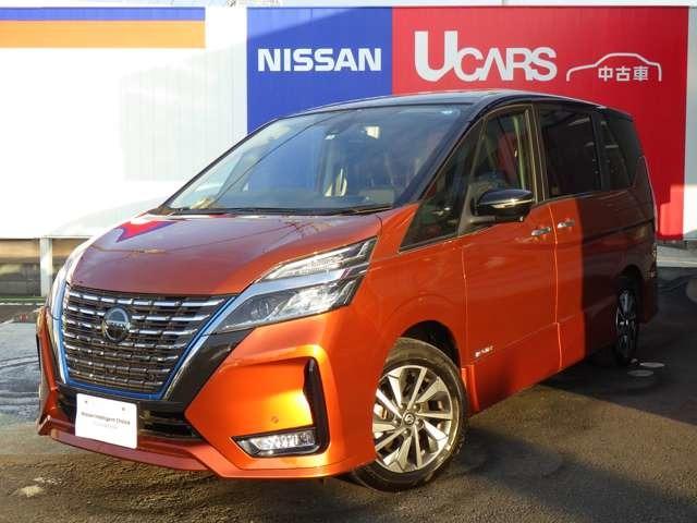 e-パワー ハイウェイスターV 1.2 e-POWER ハイウェイスター V 当社社用車 純正メモリーナビ AVM ETC2.0 両側オートスライドドア 前後ドライブレコーダー セキュリティパック(1枚目)