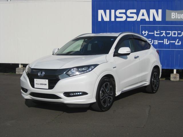 ハイブリッドＺ・ホンダセンシング　禁煙１オーナー　日産認定１年保証［内・走行無制限］２０１６年２月仕様変更後　衝突軽減ブレーキ　追従クルコン　パフォーマンスダンパー　７インチワイドメモリーナビ　社外１７インチアルミ付きスタッドレスも有