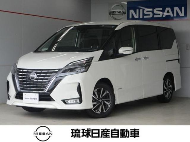 沖縄県豊見城市の中古車ならセレナ ハイウェイスターＶ　ナビ・バックカメラ・Ｂｌｕｅｔｏｏｔｈ・エマージェンシーブレーキ・プロパイロット・ドライブレコーダー・ＥＴＣ・両側パワースライド・スマートキー・プッシュスタート・デュアルバックドア